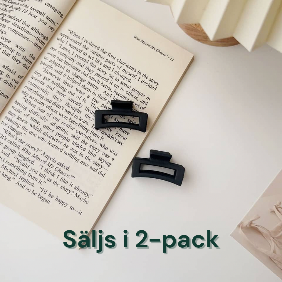 Hårklämma S - 4,5 cm