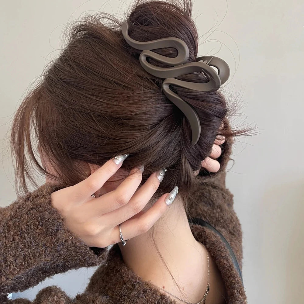 Hårklämma XL Snake - 13 cm