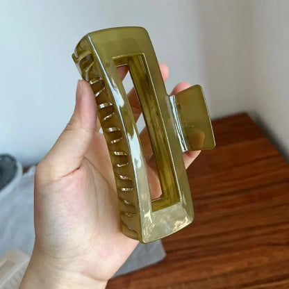 Hårklämma XL blank - 13 cm