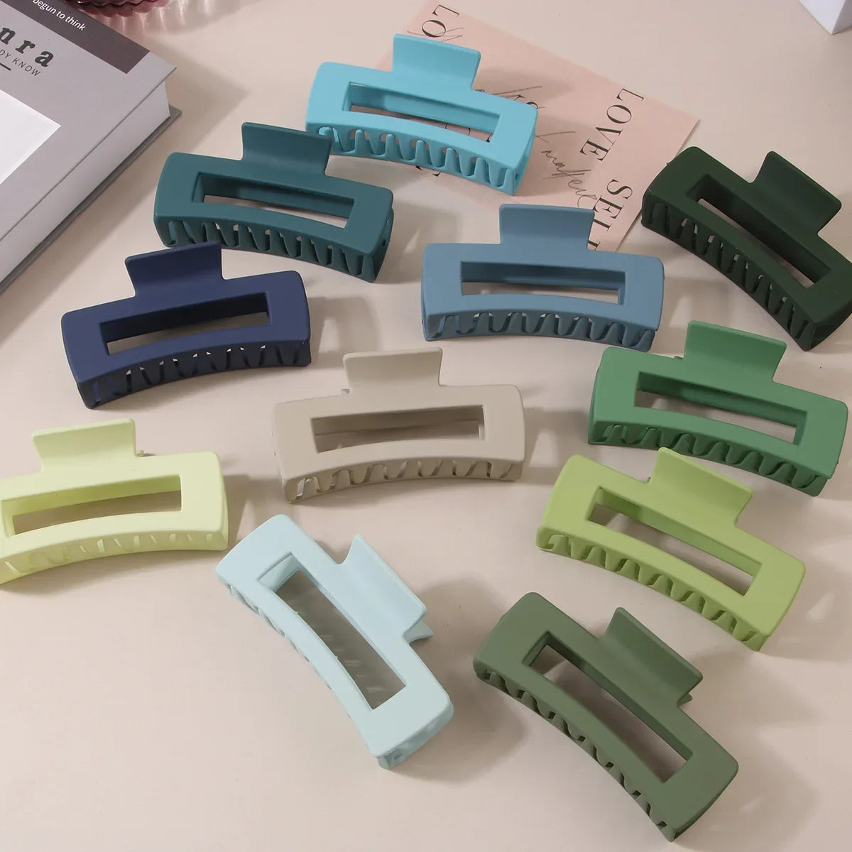 Hårklämma L - 10,5 cm