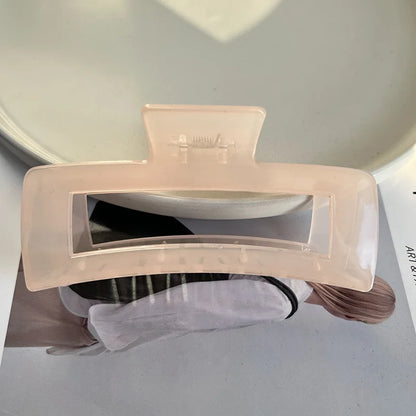 Hårklämma XL blank - 13 cm