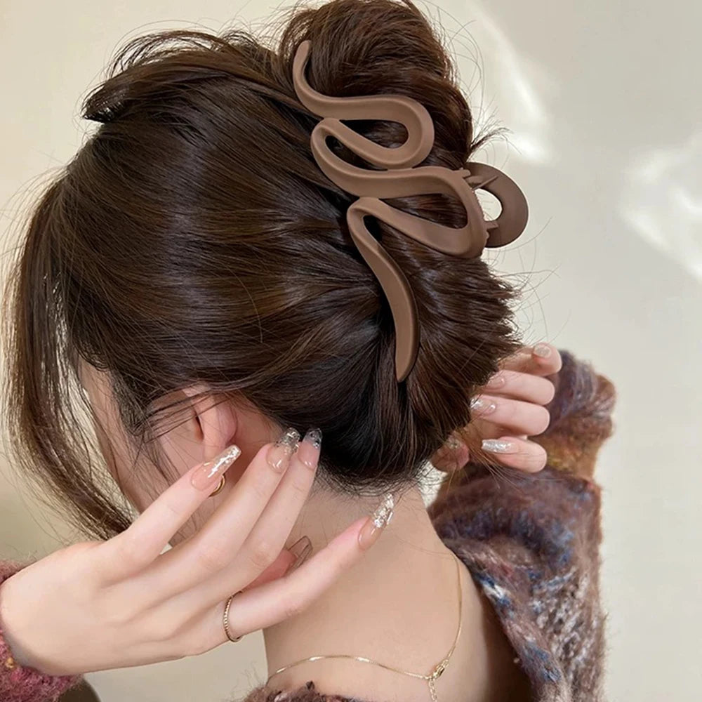 Hårklämma XL Snake - 13 cm