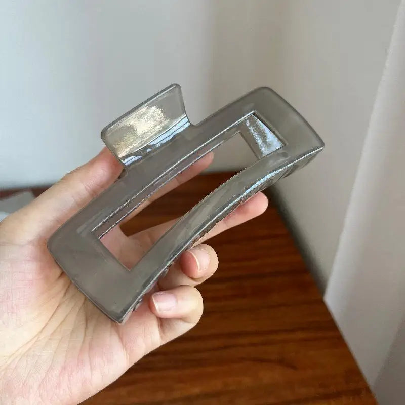 Hårklämma XL blank - 13 cm