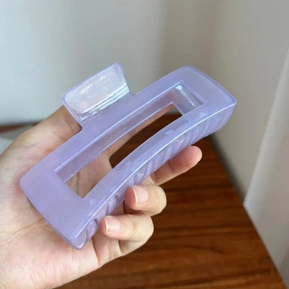 Hårklämma XL blank - 13 cm